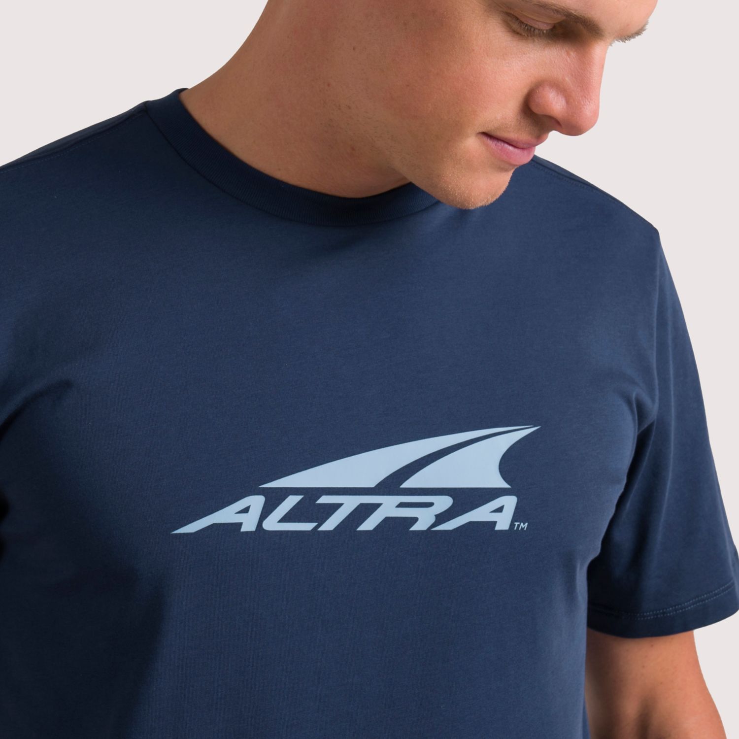 Camiseta Altra Everyday Recycled Hombre Azules | Costa Rica-61920379